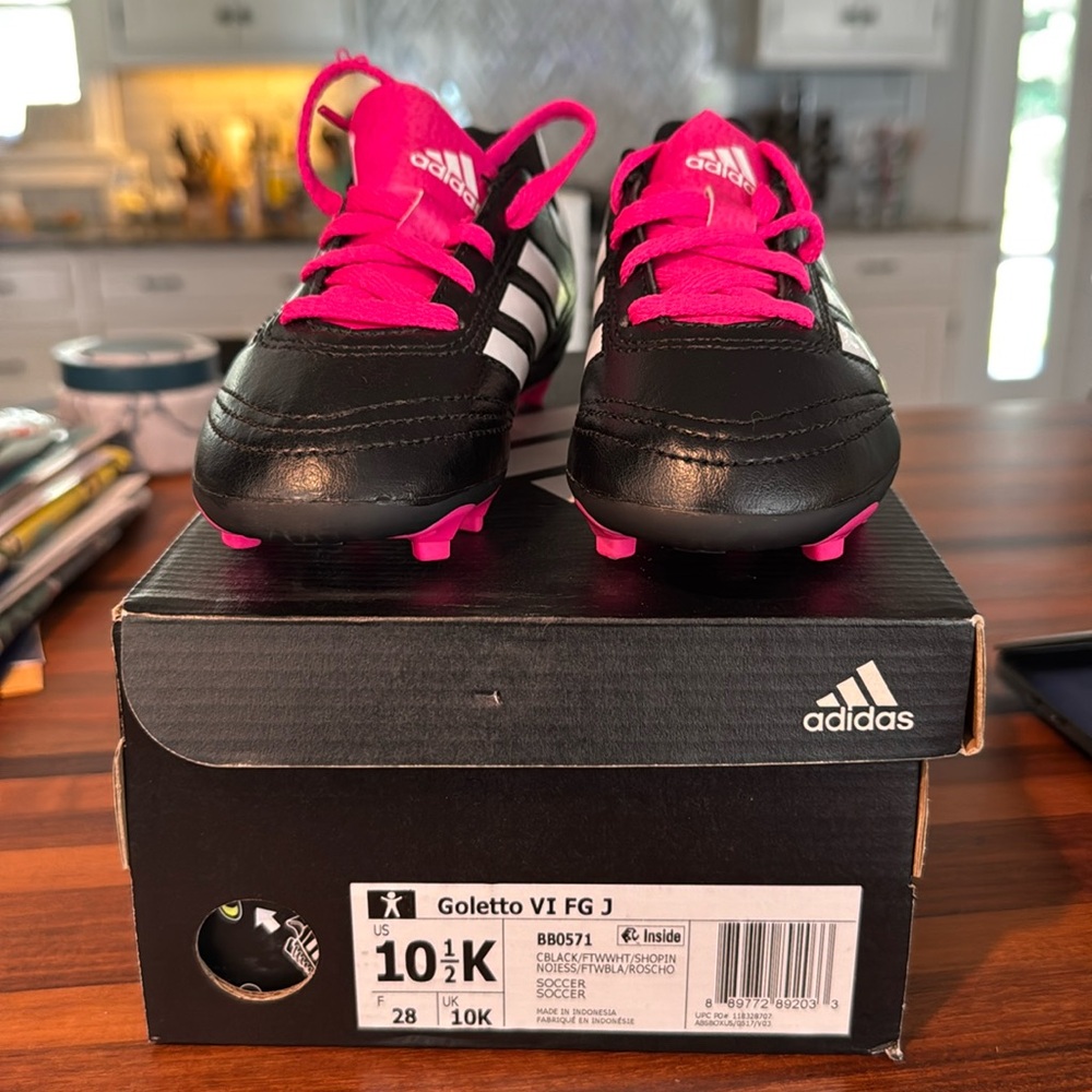 NWT ADIDDAS Goletto Soccer Cleat Shoes VI FG J